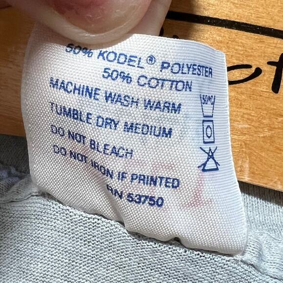 Rare 1988 Northview Southview All Night Long Rotary Vintage Gray Tee - Picture 4 of 5